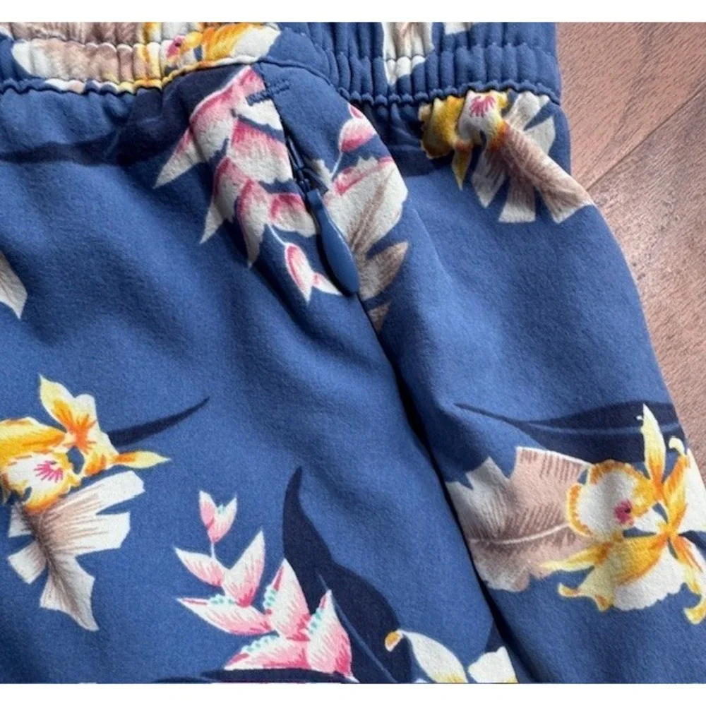 Fair Harbor Swim Trunks Mens LRG Floral Hawaiian Lined Pockets Beach Pool Shorts